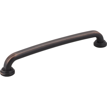 Jeffrey Alexander 160 mm Center-to-Center Brushed Oil Rubbed Bronze Bremen 1 Cabinet Pull 527-160DBAC